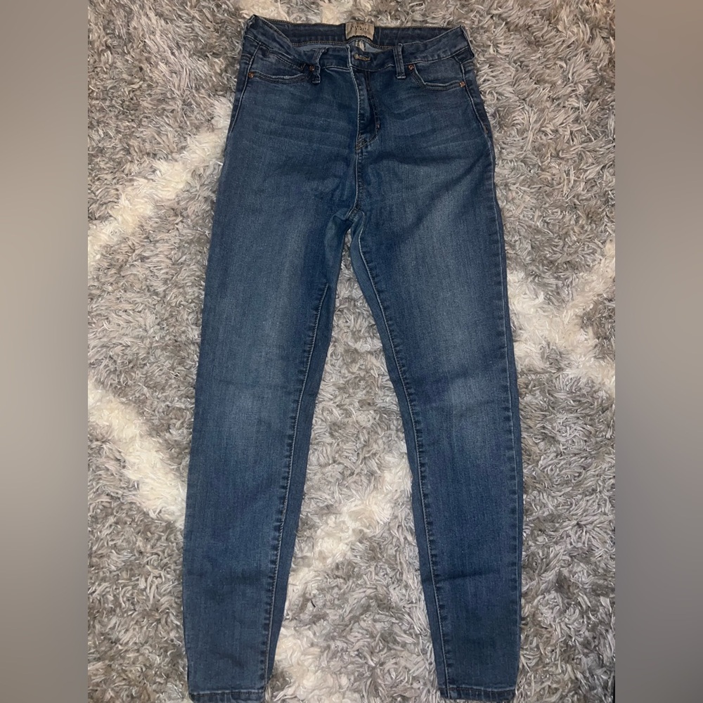 Celebrity Pink Blue Skinny Jeans
